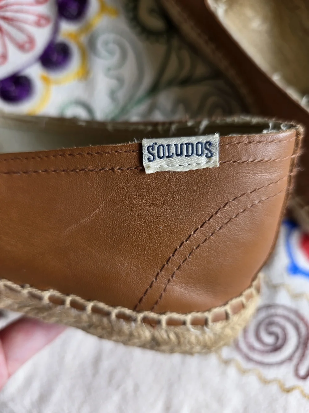 Soludos Leather Espadrille